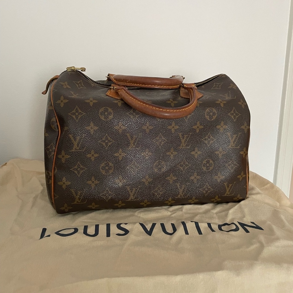 Louis Vuitton Monogram Speedy 35 Bag
